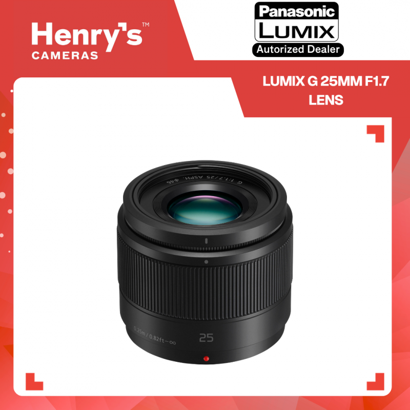 PANASONIC LUMIX G 25MM F1.7 LENS